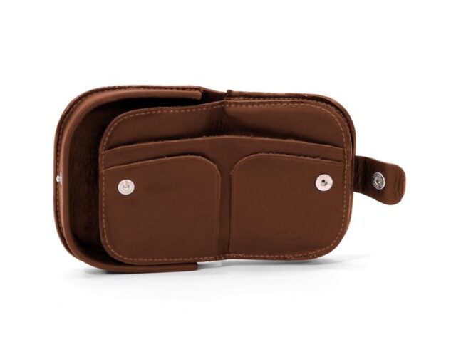 La Guêpe - Petite Maroquinerie - Porte-monnaie "fer à cheval" cuir gold - 702