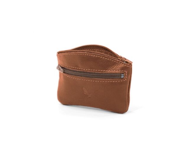 La Guêpe - Petite Maroquinerie - Porte-monnaie fermeture zippée cuir gold - 204