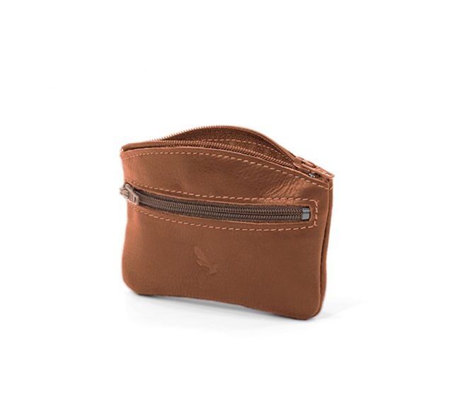 La Guêpe - Petite Maroquinerie - Porte-monnaie fermeture zippée cuir gold - 204