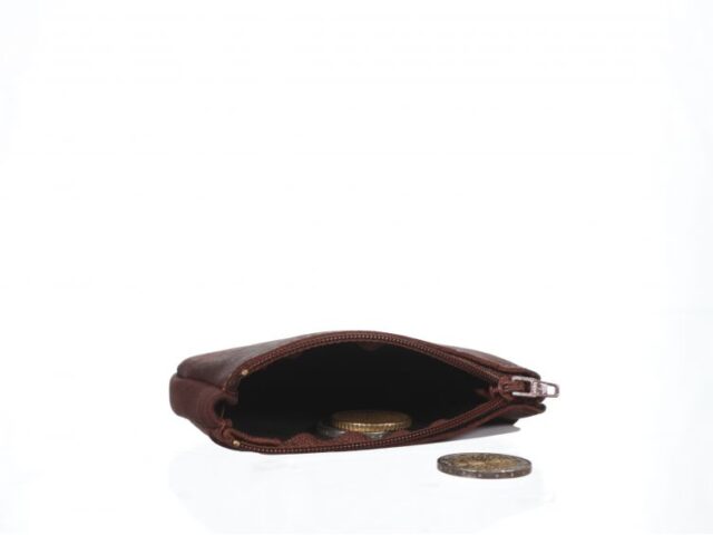 La Guêpe - Petite Maroquinerie - Porte-monnaie fermeture zippée cuir gold - 203