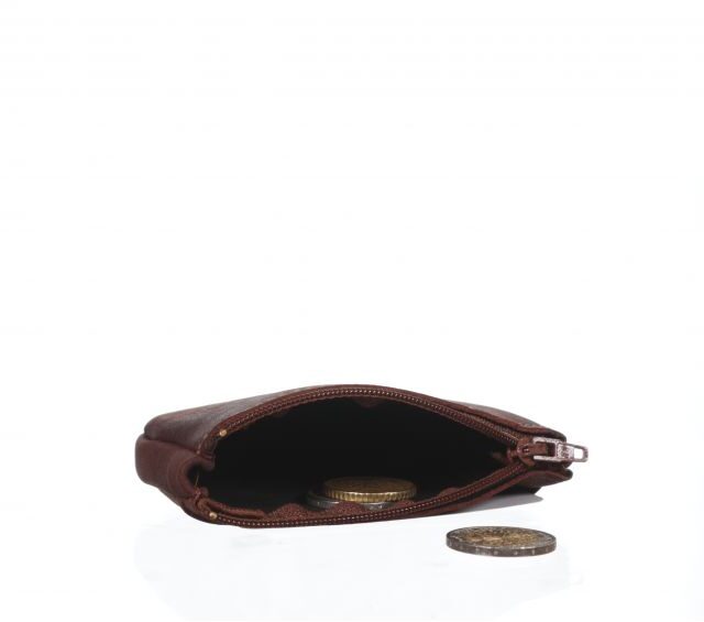 La Guêpe - Petite Maroquinerie - Porte-monnaie fermeture zippée cuir gold - 203