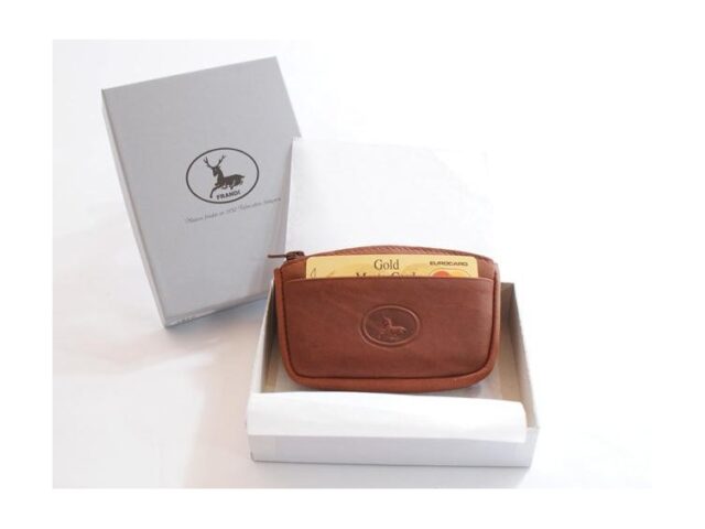 La Guêpe - Petite Maroquinerie - Porte-monnaie fermeture zippée cuir gold - 203