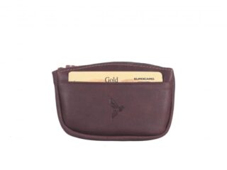 Porte-monnaie fermeture zippée cuir gold – 203 par la marque La Guêpe La Guêpe - Porte-monnaie fermeture zippée cuir gold – 203
