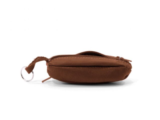 La Guêpe - Petite Maroquinerie - Porte-monnaie "grain de café" en cuir gold - 806