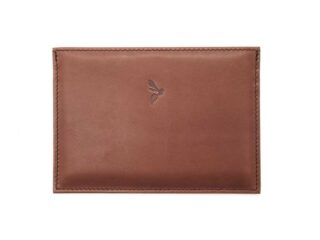 Porte papier auto compact “Luxe” tout cuir marron – PM-003-01 par la marque La Guêpe La Guêpe - Porte papier auto compact “Luxe” tout cuir marron – PM-003-01