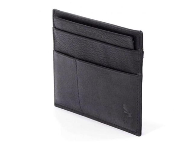 La Guêpe - Petite Maroquinerie - Porte-papier auto en cuir - noir - 248