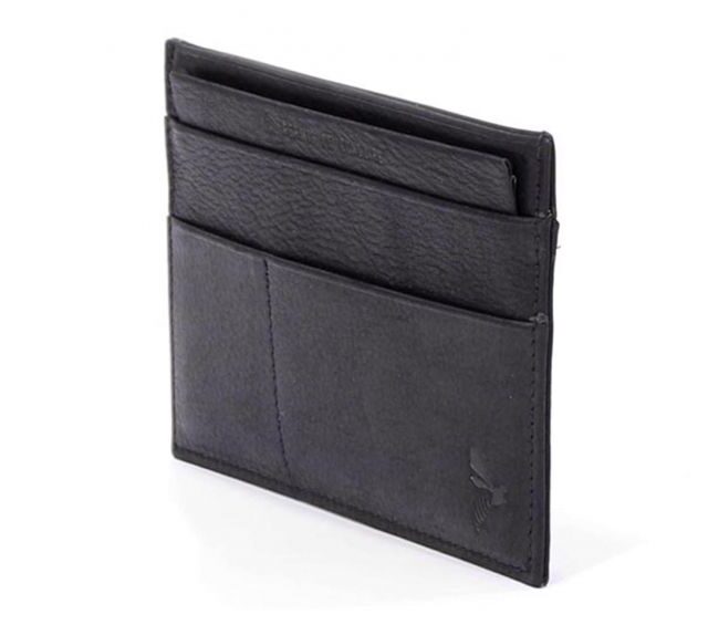 La Guêpe - Petite Maroquinerie - Porte-papier auto en cuir - noir - 248