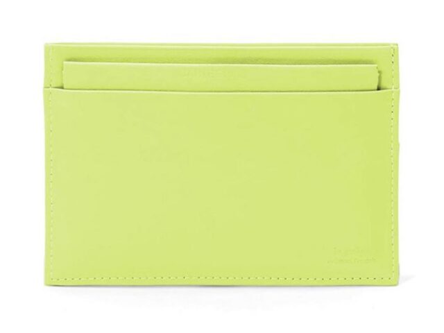 La Guêpe - Petite Maroquinerie - Porte-papier auto en cuir - anis - 248