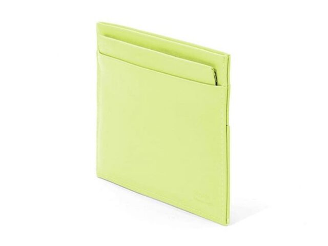 La Guêpe - Petite Maroquinerie - Porte-papier auto en cuir - anis - 248