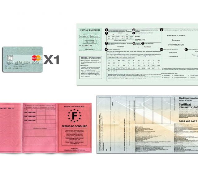 La Guêpe - Petite Maroquinerie - Porte-papier auto en cuir - caramel - 248