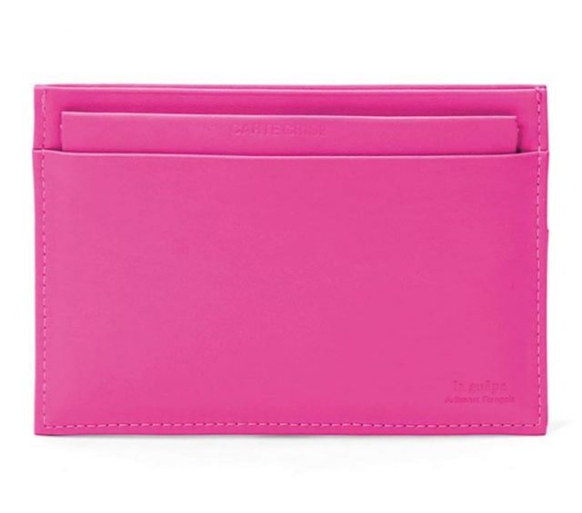 La Guêpe - Petite Maroquinerie - Porte-papier auto en cuir - fuchsia - 248