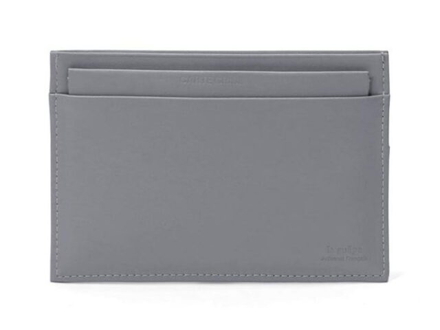 La Guêpe - Petite Maroquinerie - Porte-papier auto en cuir - gris - 248