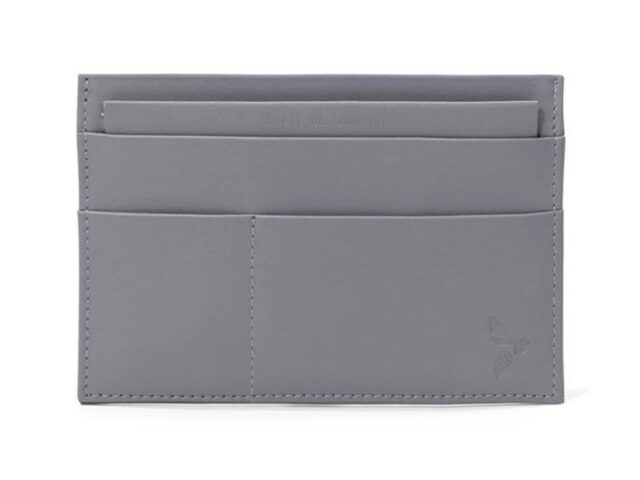 La Guêpe - Porte-papier auto en cuir – gris – 248