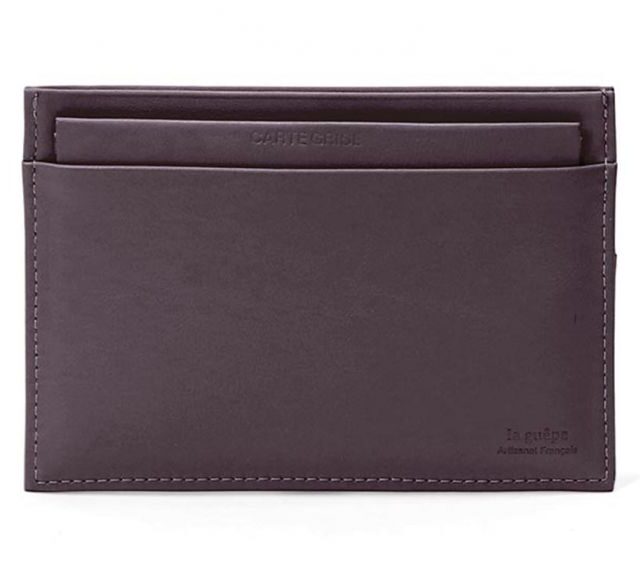 La Guêpe - Petite Maroquinerie - Porte-papier auto en cuir - marron - 248