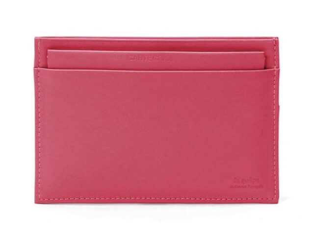 La Guêpe - Petite Maroquinerie - Porte-papier auto en cuir - rouge - 248