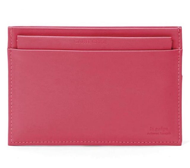 La Guêpe - Petite Maroquinerie - Porte-papier auto en cuir - rouge - 248