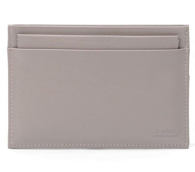 La Guêpe - Petite Maroquinerie - Porte-papier auto en cuir - taupe - 248