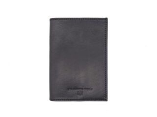 Porte passeport en cuir noir – B41 par la marque La Guêpe La Guêpe - Porte passeport en cuir noir – B41