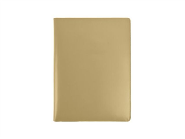 LAVOISIER Maroquinier - Porte signature A4 en cuir beige – PS500