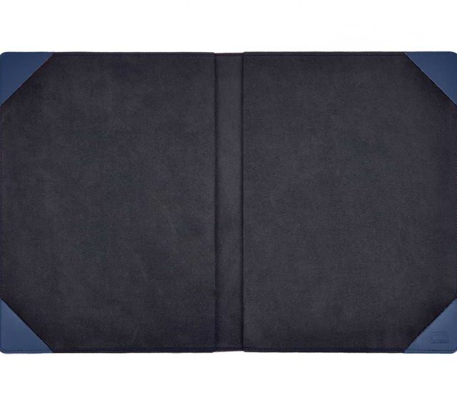 Lavoisier Maroquinier - Porte signature A4 en cuir bleu - PS500