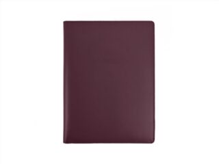 LAVOISIER Maroquinier - Porte signature A4 en cuir bordeaux  PS500