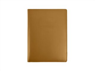 LAVOISIER Maroquinier - Porte signature A4 en cuir gold  PS500