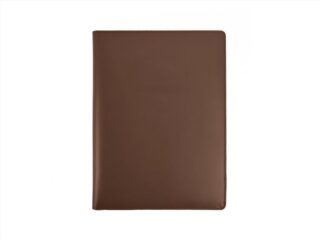 LAVOISIER Maroquinier - Porte signature A4 en cuir marron – PS500