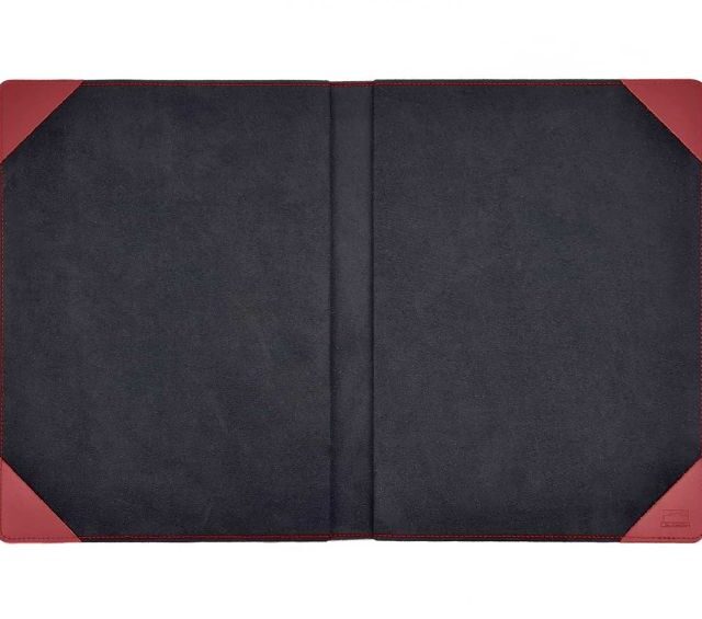 Lavoisier Maroquinier - Porte signature A4 en cuir rouge - PS500
