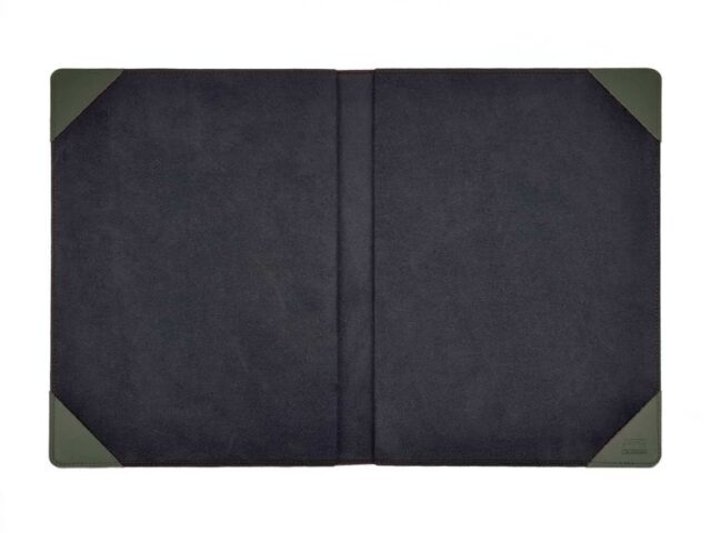 Lavoisier Maroquinier - Porte signature A4 en cuir vert - PS500