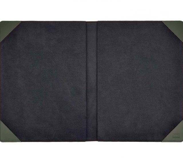 Lavoisier Maroquinier - Porte signature A4 en cuir vert - PS500