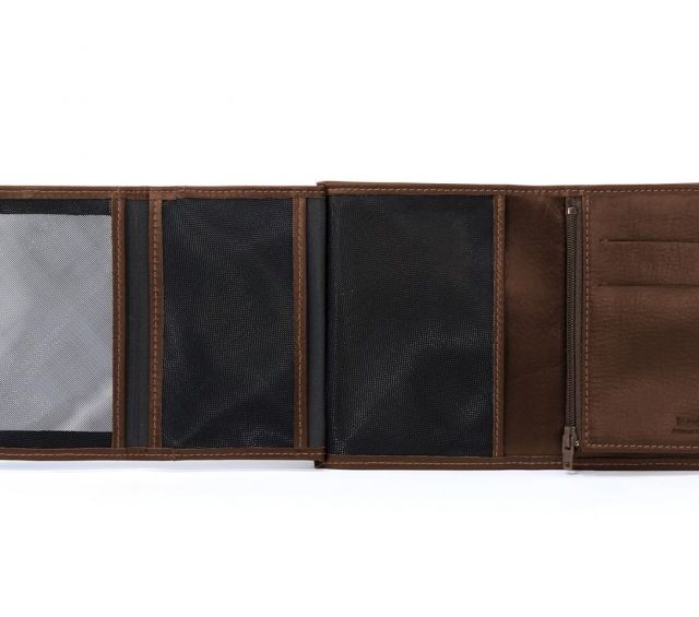 La Guêpe - Petite Maroquinerie - Portefeuille en cuir gold