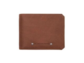 La Guêpe - Portefeuille à litalienne en cuir fauve 3 volets  960