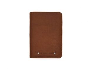 La Guêpe - Portefeuille anti-RFID en cuir fauve – 9120 X