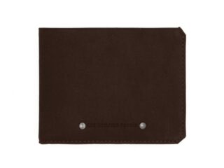LAVOISIER Maroquinier - Portefeuille anti-RFID en cuir marron foncé  9110 X