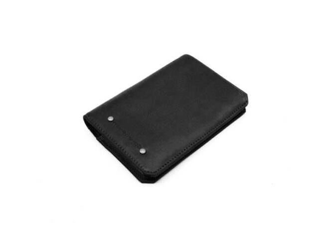 La Guêpe - Petite Maroquinerie - Portefeuille anti-RFID en cuir noir - 9120 X