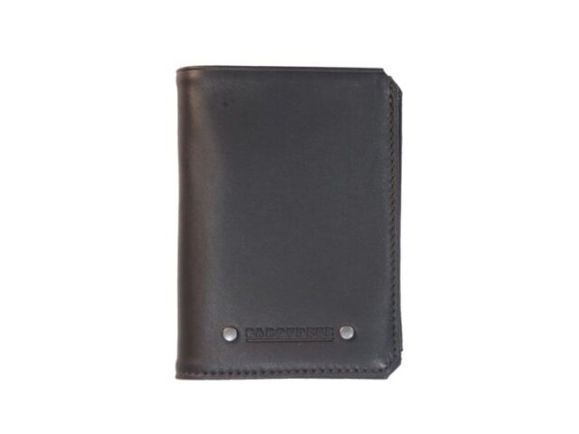 La Guêpe - Petite Maroquinerie - Portefeuille anti-RFID en cuir noir - 949 X