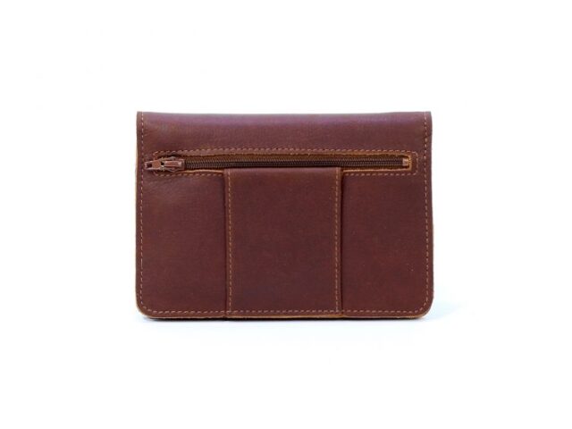 La Guêpe - Petite Maroquinerie - Portefeuille avec passant ceinture cuir gold - 036