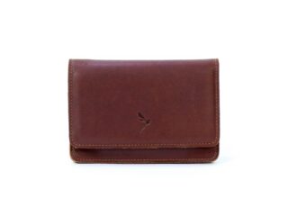 La Guêpe - Portefeuille avec passant ceinture cuir gold – 036