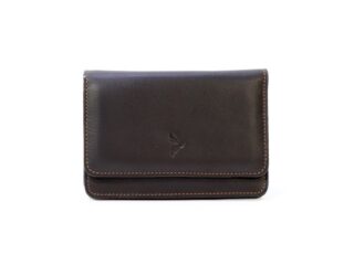 La Guêpe - Portefeuille avec passant ceinture cuir marron  036