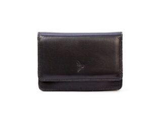 La Guêpe - Portefeuille avec passant ceinture cuir noir  036