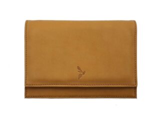 La Guêpe - Portefeuille ceinture avec passant – “Luxe” en cuir gold – PM-014-01
