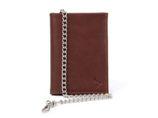 La Guêpe - Portefeuille chaînette en cuir gold – 336