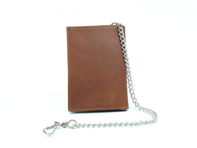 La Guêpe - Petite Maroquinerie - Portefeuille chaînette en cuir gold - 336