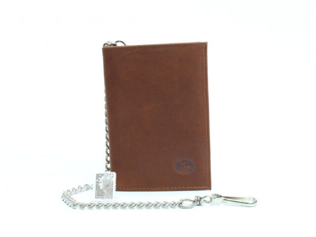 La Guêpe - Petite Maroquinerie - Portefeuille chaînette en cuir gold - 336