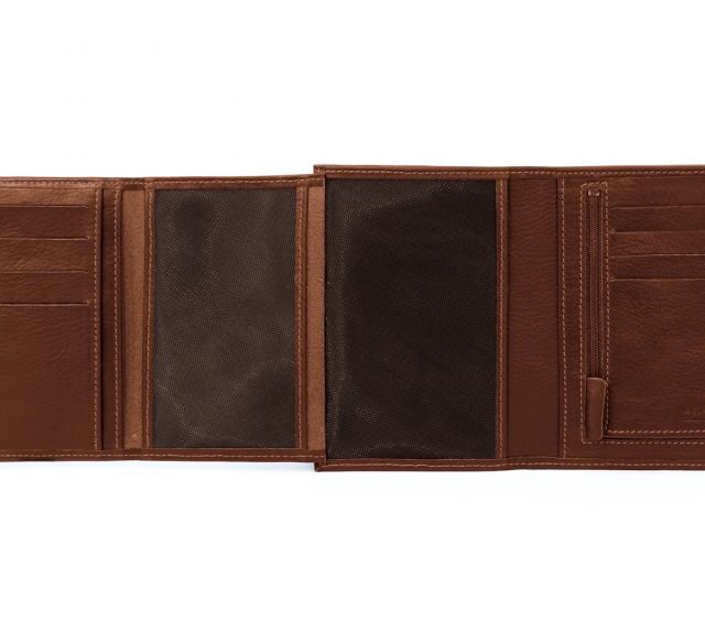 La Guêpe - Petite Maroquinerie - Portefeuille en cuir gold