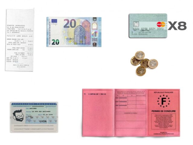 à  3 volets - orange - 582