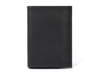 La Guêpe - Portefeuille en cuir, à  3 volets  noir  582