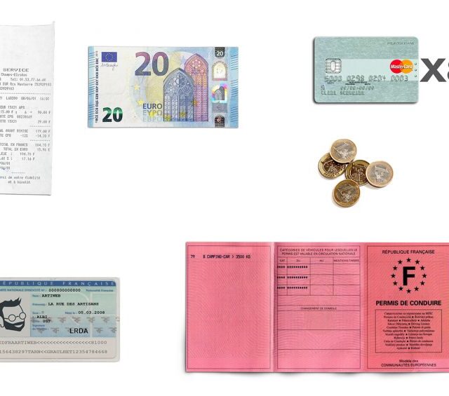 à  3 volets - violet - 582