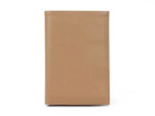 La Guêpe - Portefeuille en cuir, à  4 volets – caramel – 220