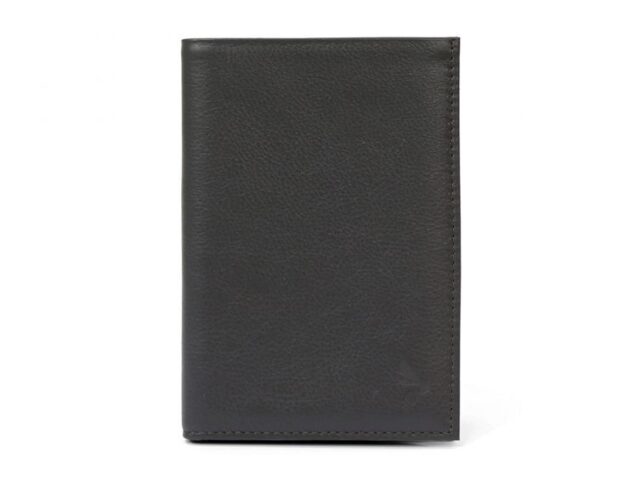 La Guêpe - Portefeuille en cuir, à  4 volets – noir – 220